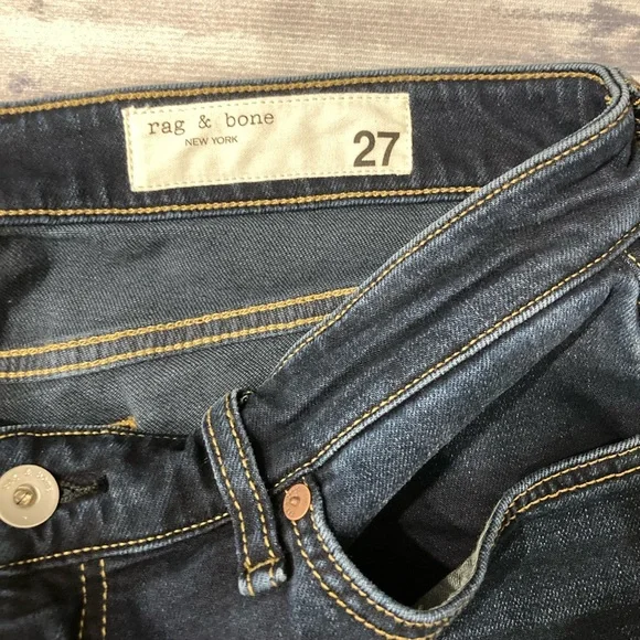 RAG&BONE Bianca Dre Low-Rise Slim Boyfriend